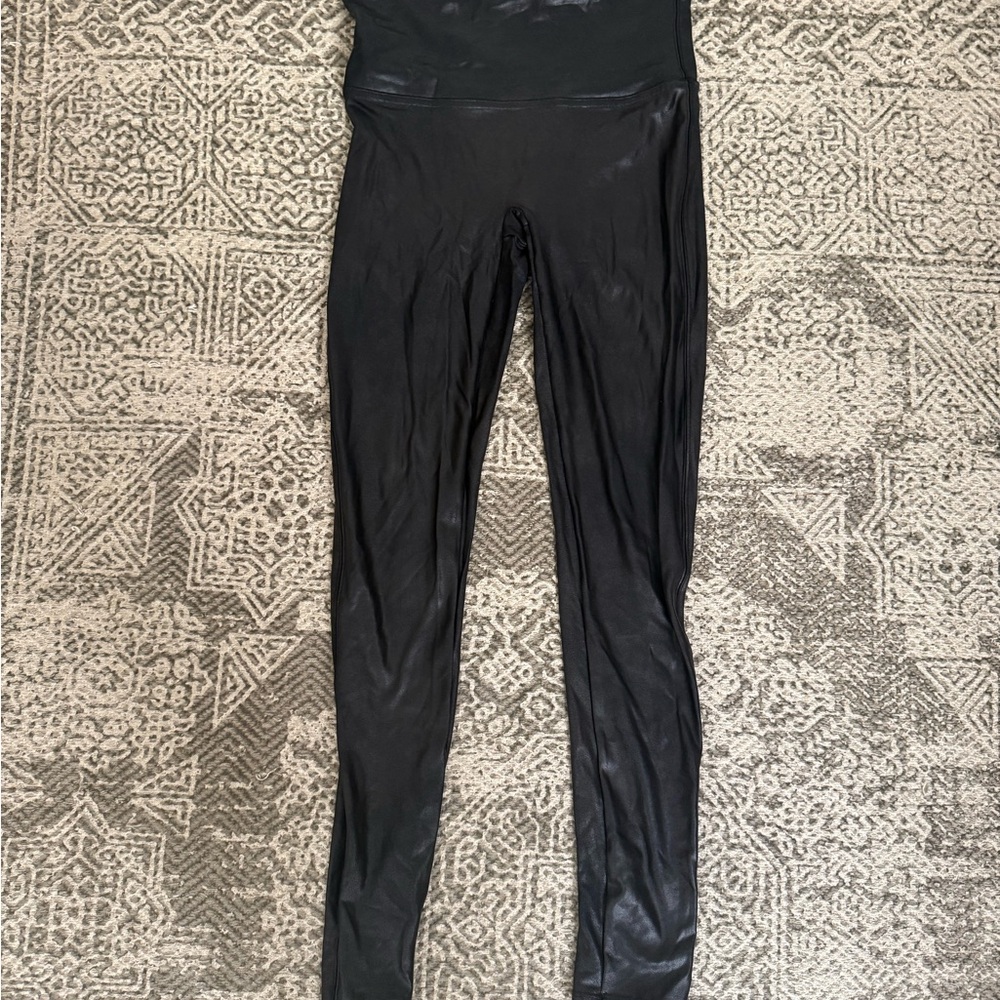 SPANX Faux Leather Leggings
